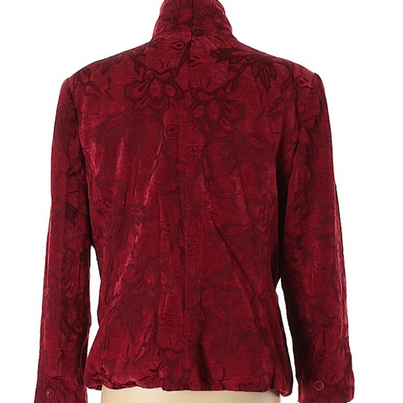 Lana Lee Red / Maroon Jacket - Picture 2 of 4